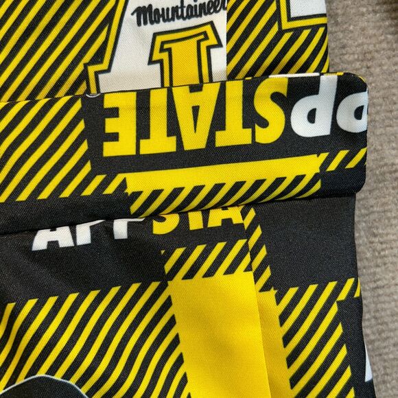 Appalachian State Blazer Jacket Size Small Gold Black Plaid AOP Yosef Top Drawer - Picture 4 of 11